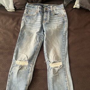 Blue jeans for girls